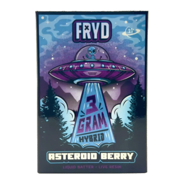 Fryd 3G + 5 gummies Flavors ASTEROID BERRY