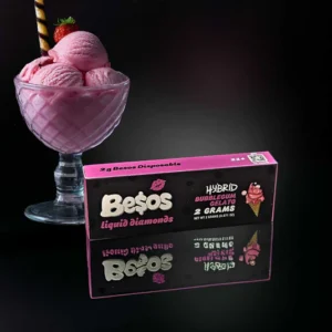 Besos Bubble gum gelato (hybrid)