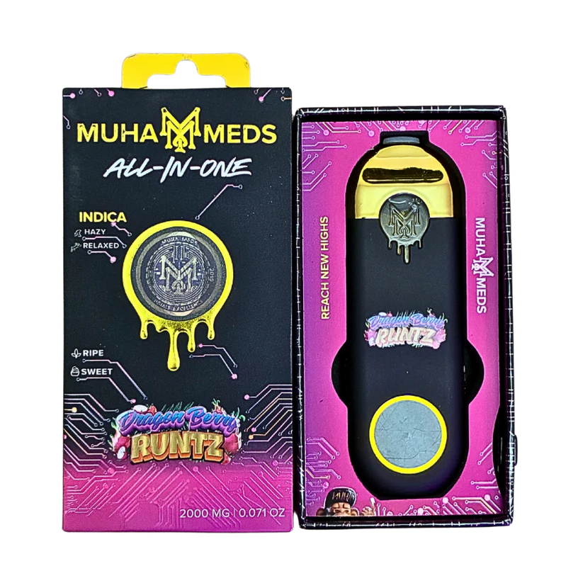 MUHA MEDS “DRAGON BERRY RUNTZ” 2G DISPOSABLE
