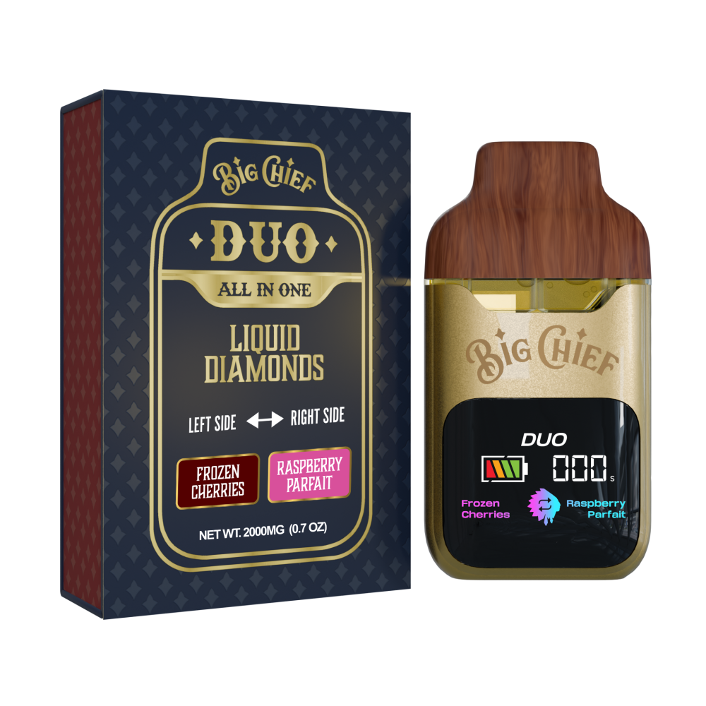 Big chief Duo Frozen Cherries | Raspberry Parfait